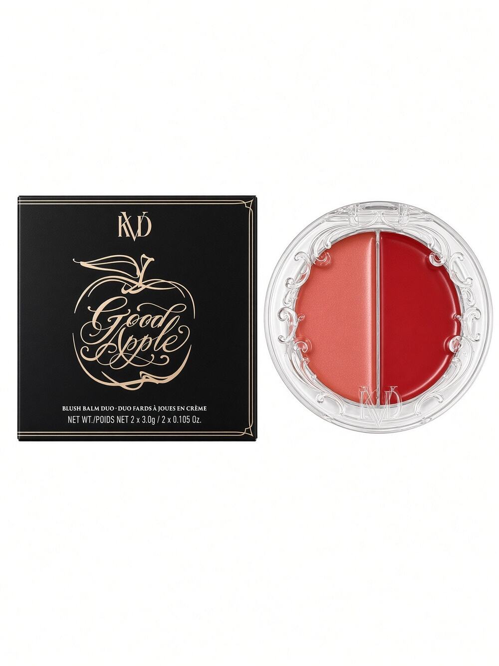$22 | KVD Beauty Good Apple Blush Balm Duo, shade Red Meadow 50
